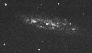おおぐま座の銀河系外星雲(M108)