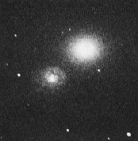 おとめ座の銀河系外星雲(M60)