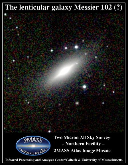 [M102/NGC 5866, 2MASS]