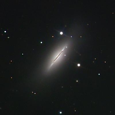[M102/NGC 5866, Chris & Dawn Schur]