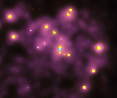 [M31 in X-rays, Chandra]