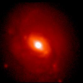 [M77 in visible light]