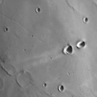 [Moon crater Messier, A. Cidadao]